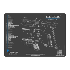 Cerus Gear ProMat Schematic Glock Gen4 43x30cm