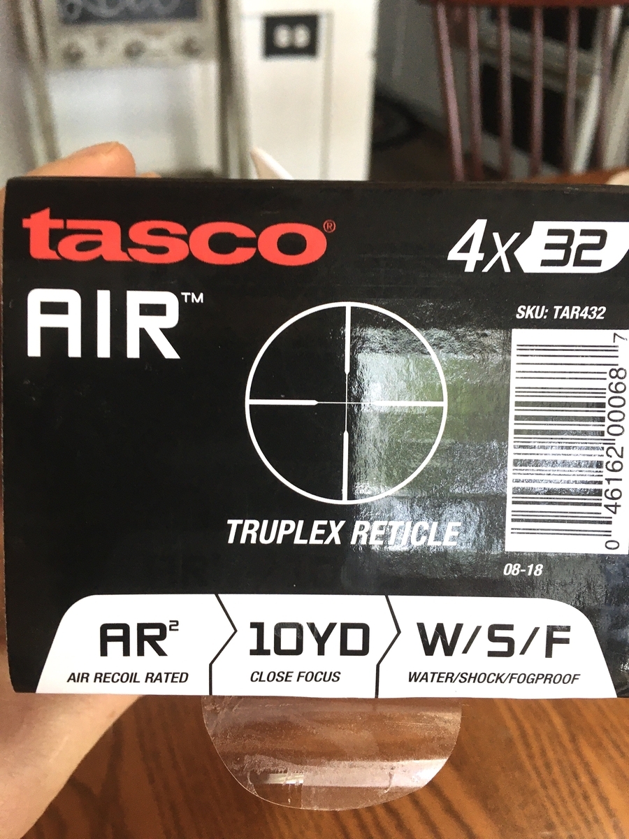 Tasco Air Rifle 4x32 Truplex Kikarsikte