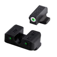 TRUGLO Pro Smith & Wesson M&P 9 Shield EZ Grn med Vit Kontur Set 